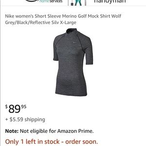 Nike Short Sleeve tee Wolf Grey/Reflective Silv XL